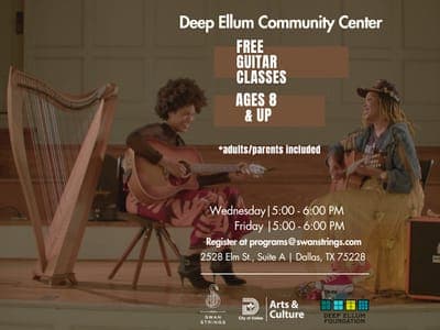 Deep Ellum Free Community Guitar Classes