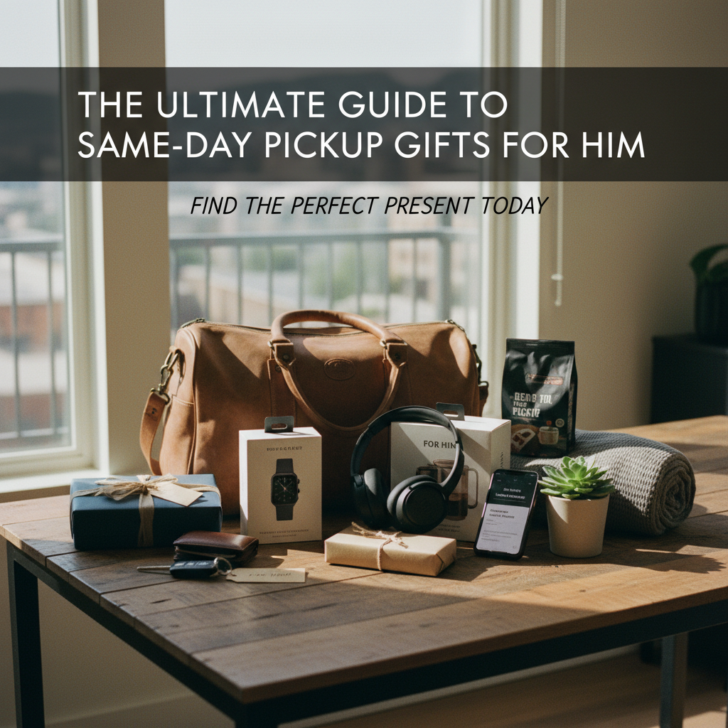 The Ultimate Guide to Same-Day Pickup Gifts for Him: Find the Perfect Present Today